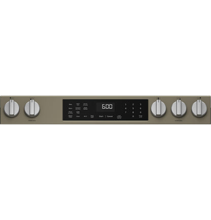 GE APPLIANCES GGS600AVES GE(R) 30" Slide-In Front-Control Convection Gas Range with No Preheat Air Fry and EasyWash(TM) Oven Tray - GGS600AVES-KT