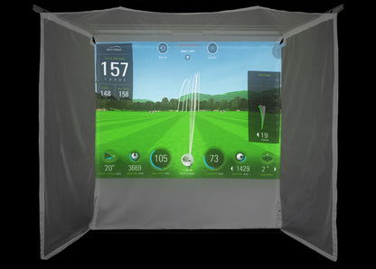 HomeCourse Retractable Golf Screen