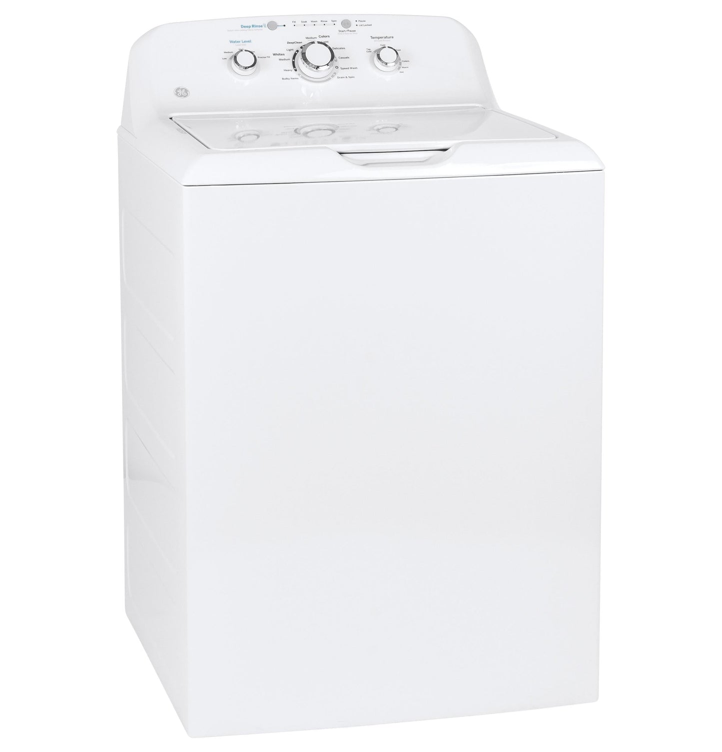 GE APPLIANCES GTW325ASWWW GE(R) 4.0 cu. ft. Capacity Washer with Stainless Steel Basket and Water Level Control&#x200B; - GTW325ASWWW-KT