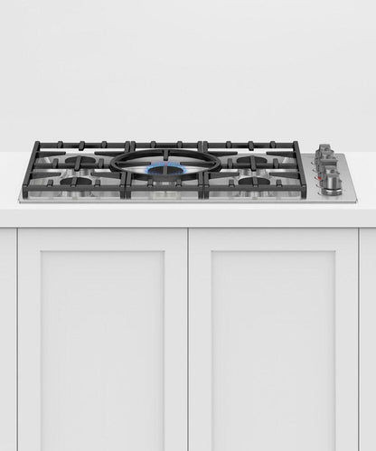 FISHER & PAYKEL CDV3365HL Gas Cooktop, 36", LPG - CDV3365HL-KT
