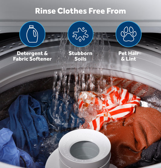 GE APPLIANCES GTW325ASWWW GE(R) 4.0 cu. ft. Capacity Washer with Stainless Steel Basket and Water Level Control&#x200B; - GTW325ASWWW-KT