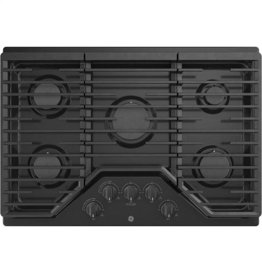 GE APPLIANCES JGP5030DLBB GE(R) 30" Built-In Gas Cooktop with 5 Burners and Dishwasher Safe Grates - JGP5030DLBB-KT