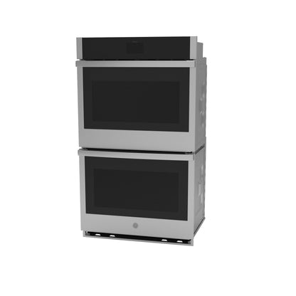 GE APPLIANCES JTD5000SVSS GE(R) 30" Smart Built-In Self-Clean Convection Double Wall Oven with No Preheat Air Fry - JTD5000SVSS-KT