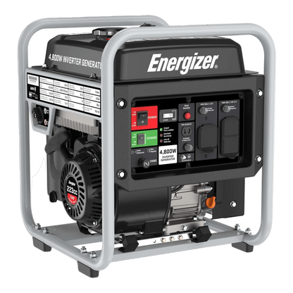 Energizer 3600W/4800W Gas Powered Open Frame Inverter Generator New eZV4800