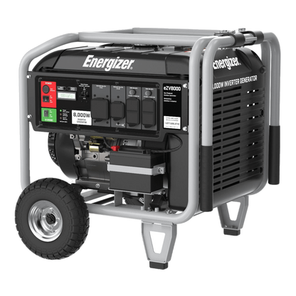 Energizer 6500W/8000W Gas Powered Electric Start Inverter Generator New eZV8000