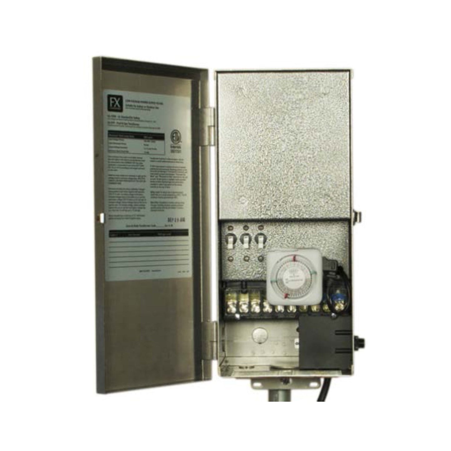 FX Luminaire 900 Watt PX Multi-Tap Transformer, Stainless Steel - PX900SS