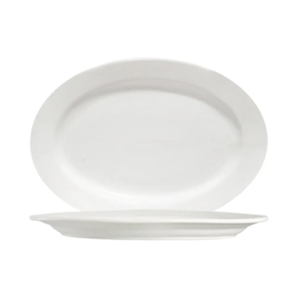 CAC ChinaOval Platter R.E. 16" Case of 12 Pcs  -  101-61