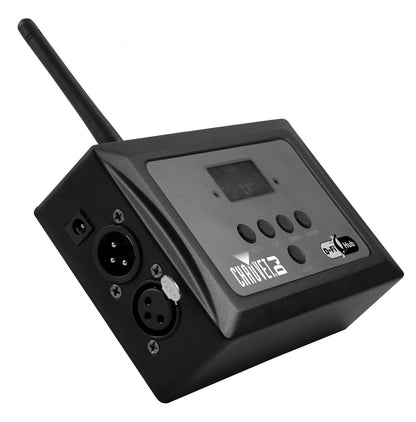 Chauvet DJ D-FI Hub Compact Wireless 2.4 GHz DMX Transmitter Receiver  (2 Pack) - 113116