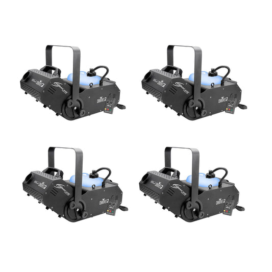 Chauvet DJ Hurricane 1800 H1800  Fog/Smoke Pro Machine w/Timer Remote  (4 Pack) - 116465