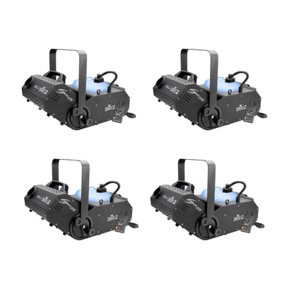 Chauvet DJ Hurricane 1800 H1800  Fog/Smoke Pro Machine w/Timer Remote  (4 Pack) - 116465