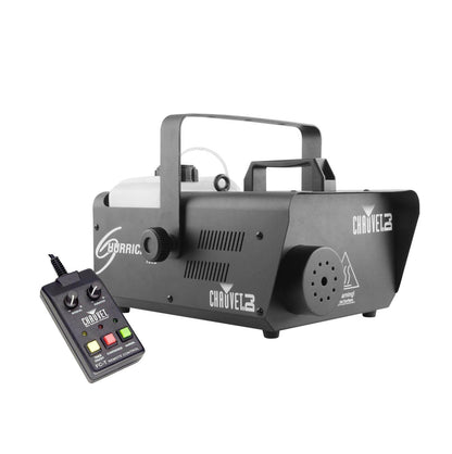 CHAUVET DJ Hurricane 1600 2.4L Pro Fog/Smoke Machine w/FC-T Wire Remote (2 Pack) - 116926