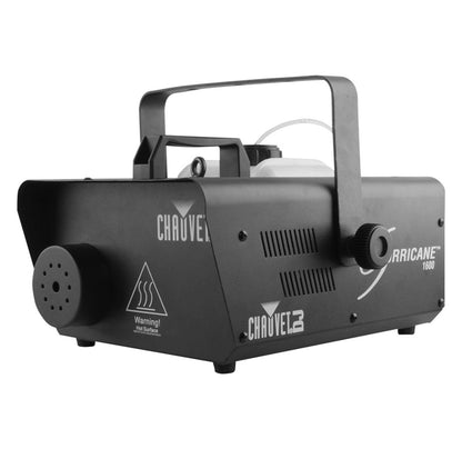 CHAUVET DJ Hurricane 1600 2.4L Pro Fog/Smoke Machine w/FC-T Wire Remote (2 Pack) - 116926
