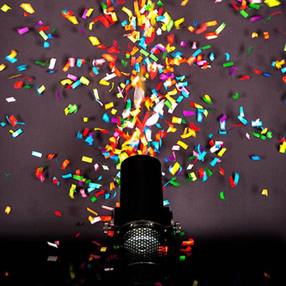 Chauvet DJ Professional Special Event Confetti Launcher and Remote (2 Pack) - 119551