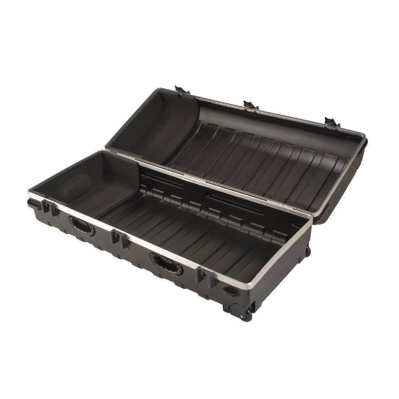 SKB Cases Double ATA Standard Hard Plastic Wheeled Golf Bag Travel Case (2 Pack) - 123038
