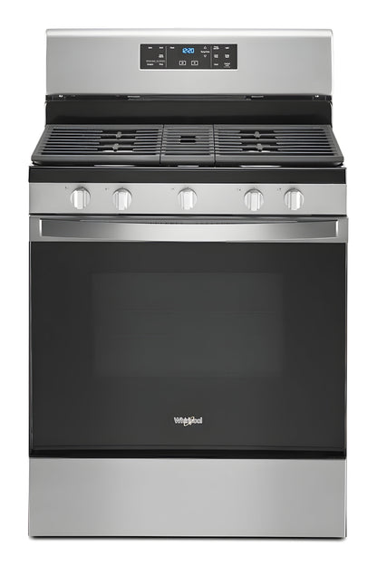 WHIRLPOOL WFG525S0JS 5.0 cu. ft. Whirlpool® gas range with center oval burner - WFG525S0JS