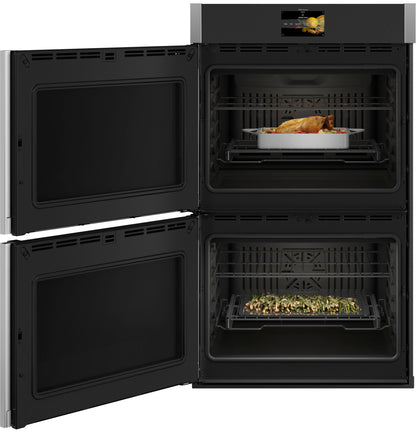 GE APPLIANCES PTD700LSNSS GE Profile 30" Smart Built-In Convection Double Wall Oven with Left-Hand Side-Swing Doors - PTD700LSNSS