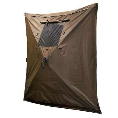CLAM Quick-Set Escape Sky Screen Canopy Shelter + 6 Pack of Wind and Sun Panels - 149207