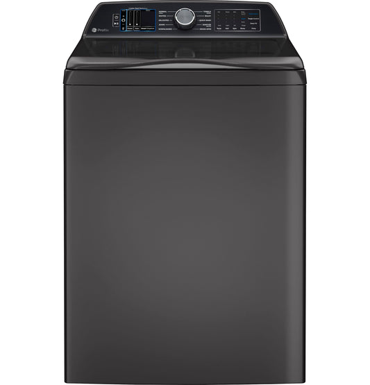 GE APPLIANCES PTW705BPTDG GE Profile™ 5.3 cu. ft. Capacity Washer with Smarter Wash Technology and FlexDispense - PTW705BPTDG