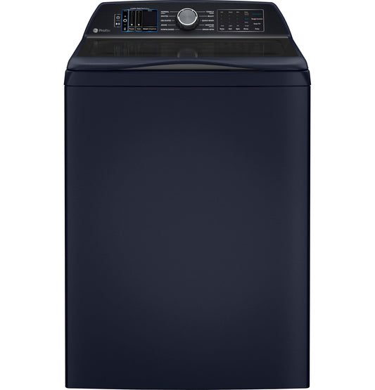 GE APPLIANCES PTW900BPTRS GE Profile 5.4 cu. ft. Capacity Washer with Smarter Wash Technology and FlexDispense - PTW900BPTRS