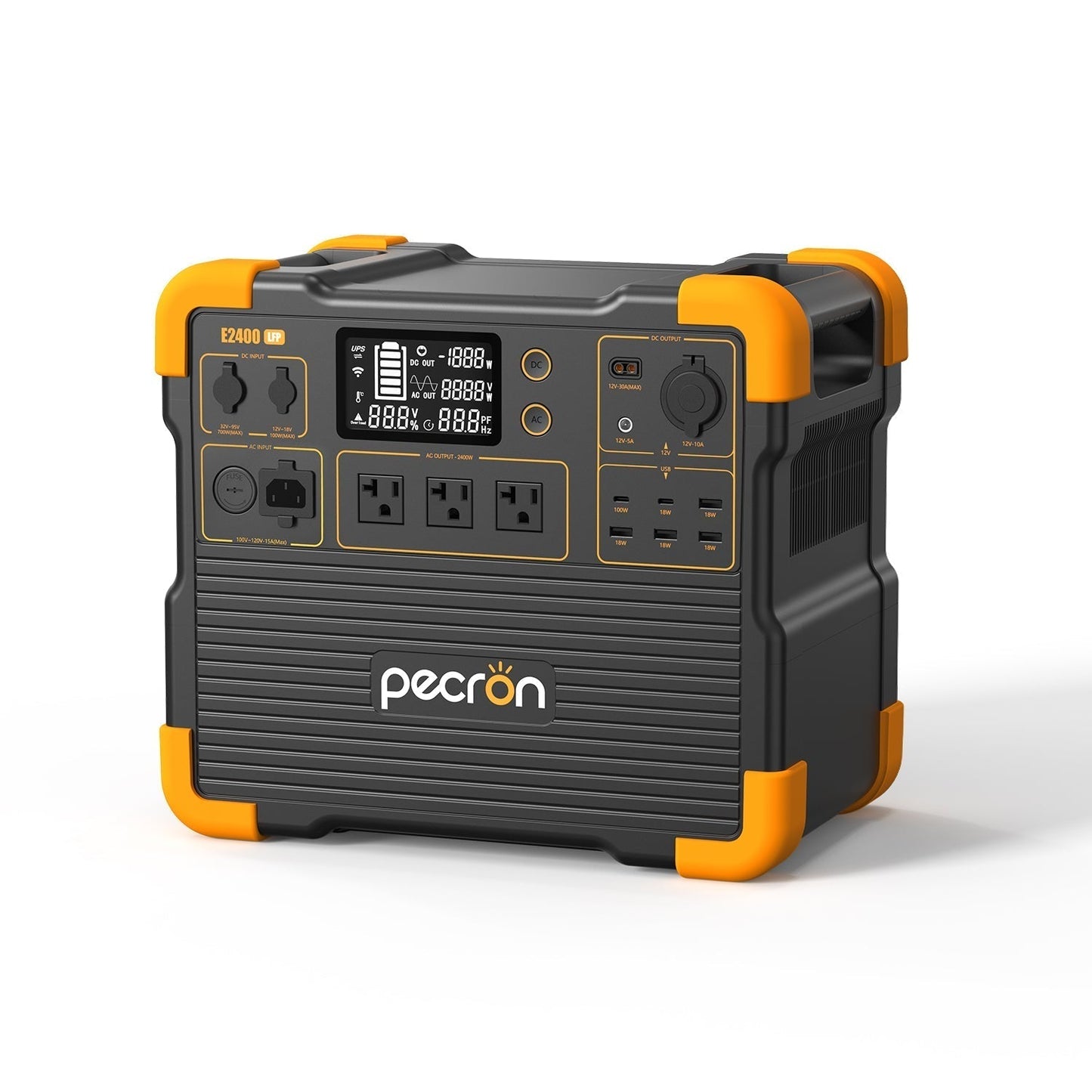 PECRON E2400LFP Portable Power Station 2400W 2048Wh - E2400LFP
