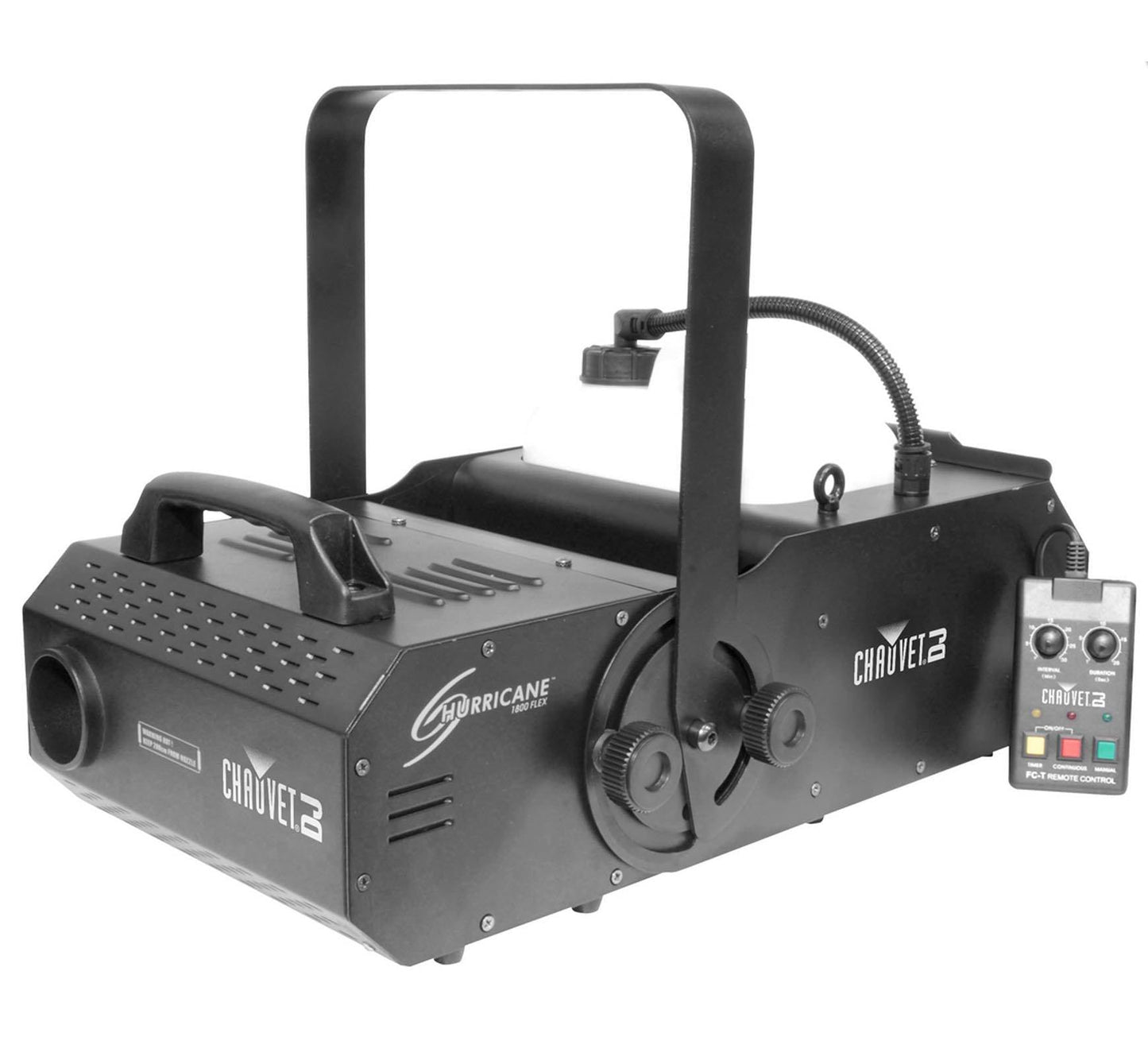 Chauvet DJ Hurricane Fog Pro Machine w/ 24" 20W Black Light Tube And Fixture - 157545