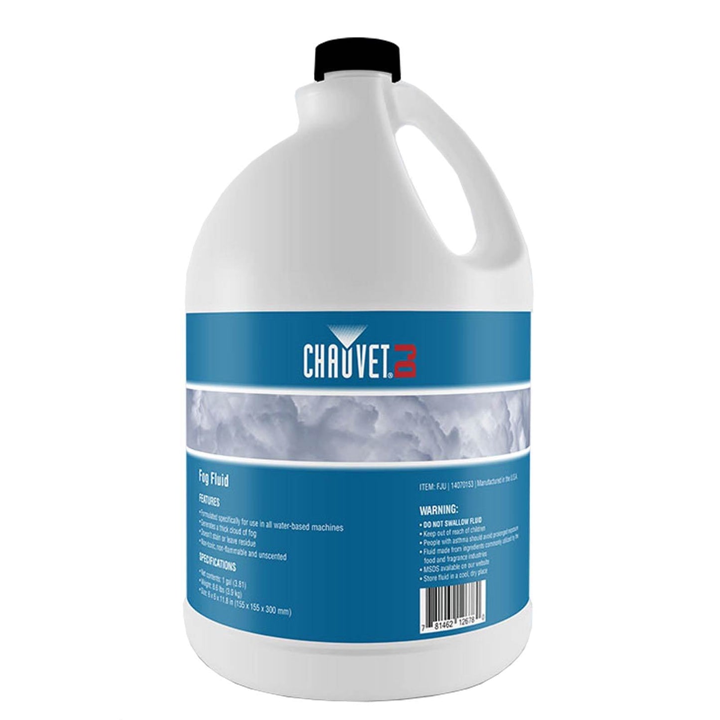Chauvet DJ Hurricane Haze 2D Water Based Smoke/Fog Machine & Fog Juice (2 Pack) - 157622
