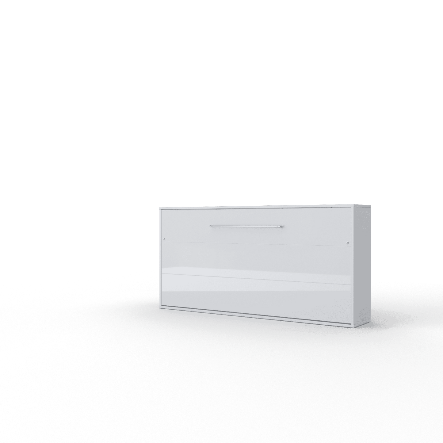 Maxima House European Horizontal TWIN size Murphy Bed INVENTO with mattress and LED - IN-06WLED - Backyard Provider