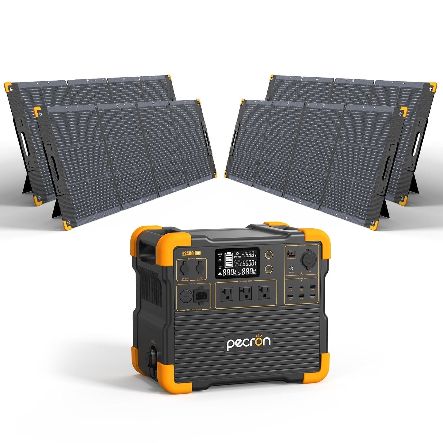 PECRON E2400LFP Portable Power Station 2400W 2048Wh - E2400LFP