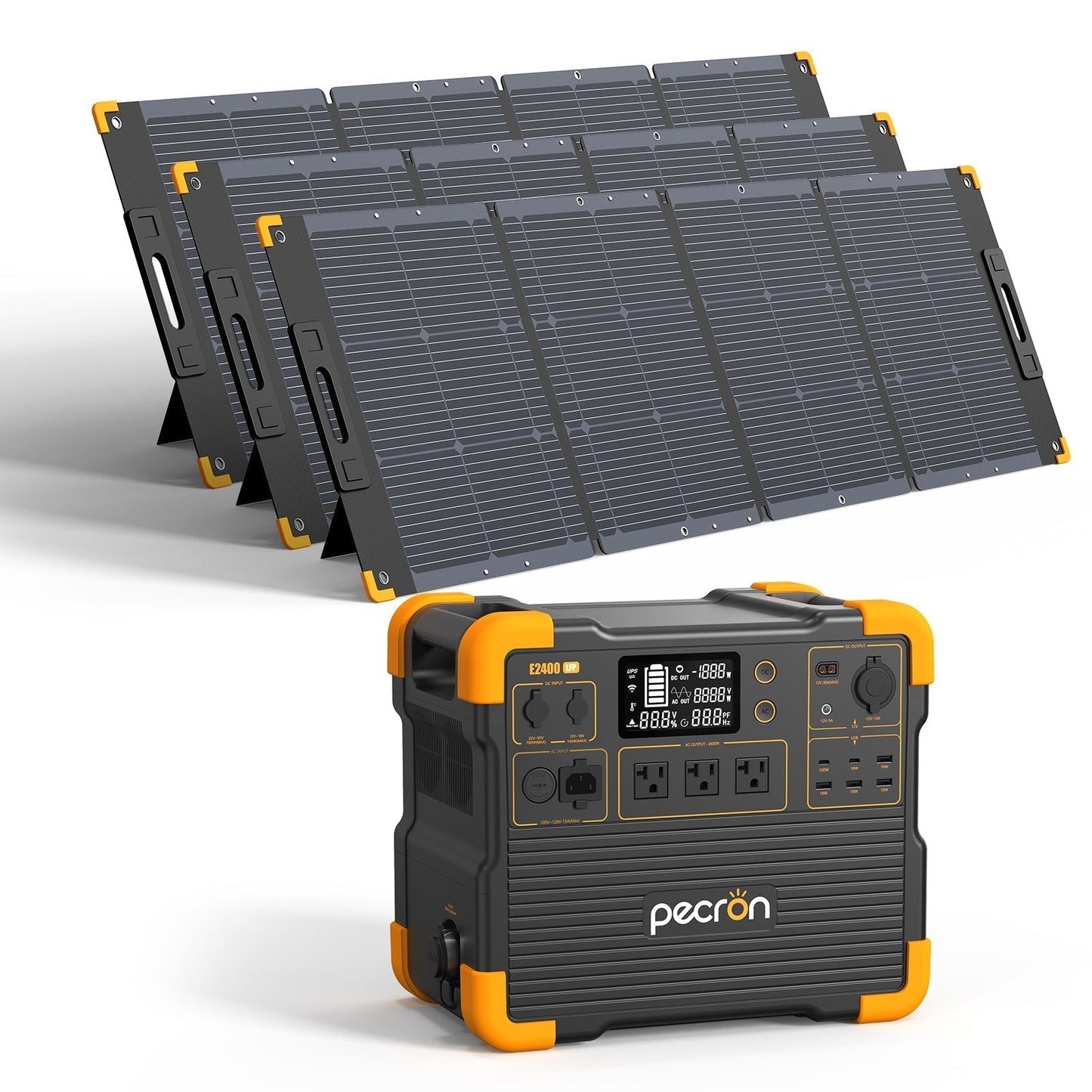 PECRON E2400LFP Portable Power Station 2400W 2048Wh - E2400LFP