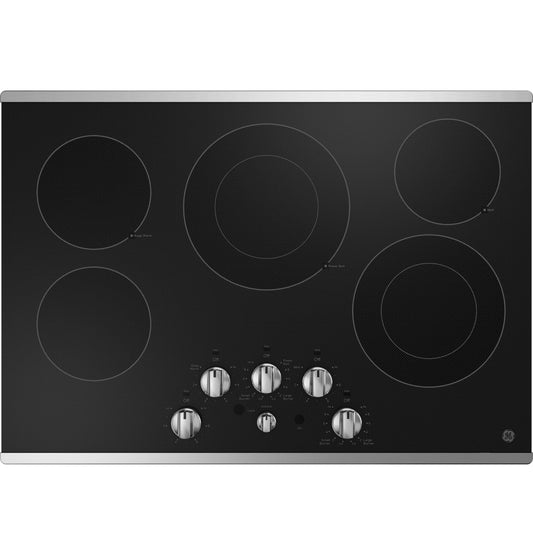 GE APPLIANCES JEP5030STSS GE® 30" Built-In knob Control Electric Cooktop - JEP5030STSS