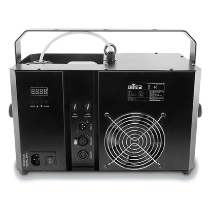CHAUVET DJ Low Profile Hurricane Light Show 4D Hazer with Timer Remote, Black - 182531