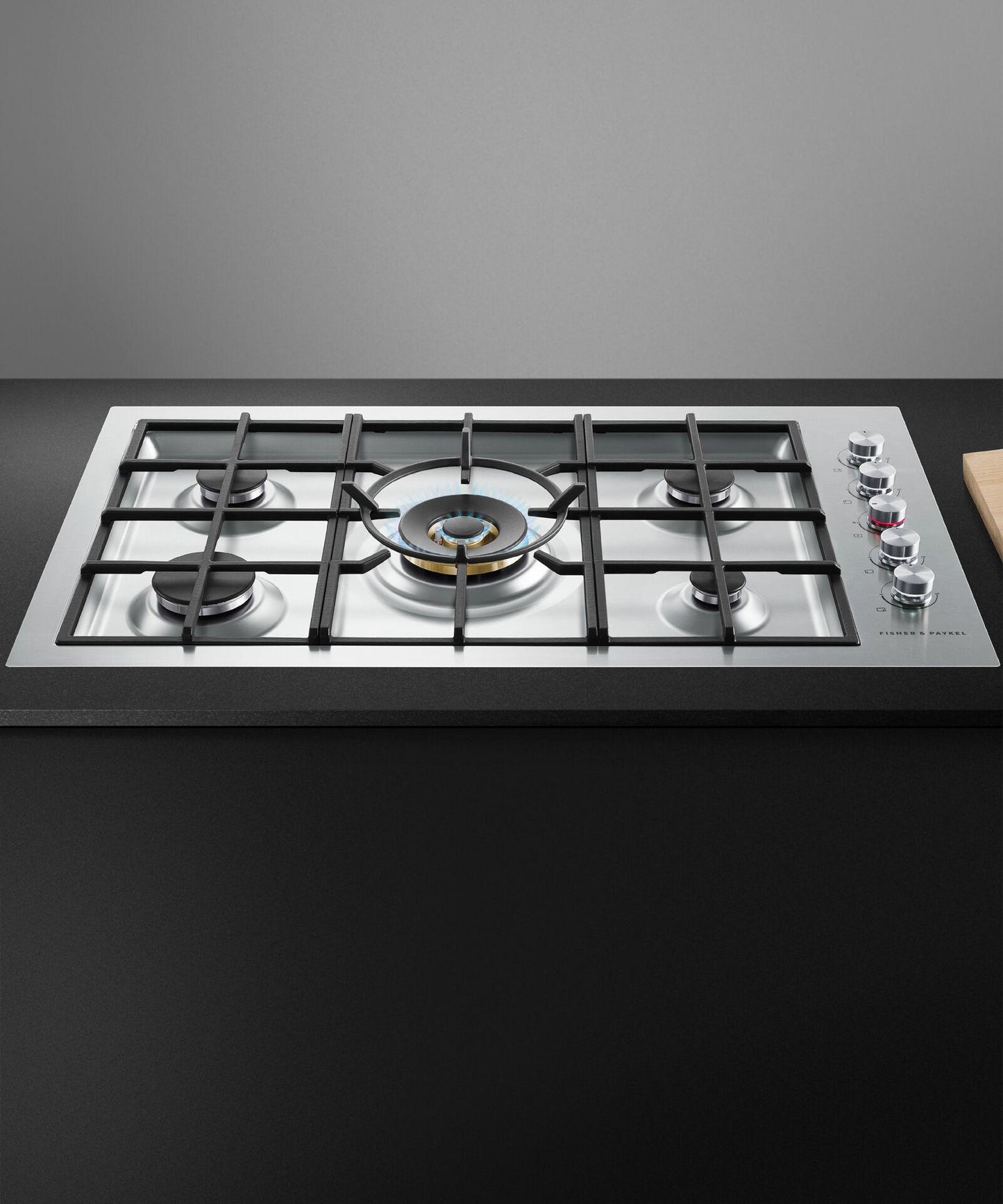 FISHER & PAYKEL CG365DLPRX2N Gas on Steel Cooktop, 36", Flush Fit, LPG - CG365DLPRX2N-KT