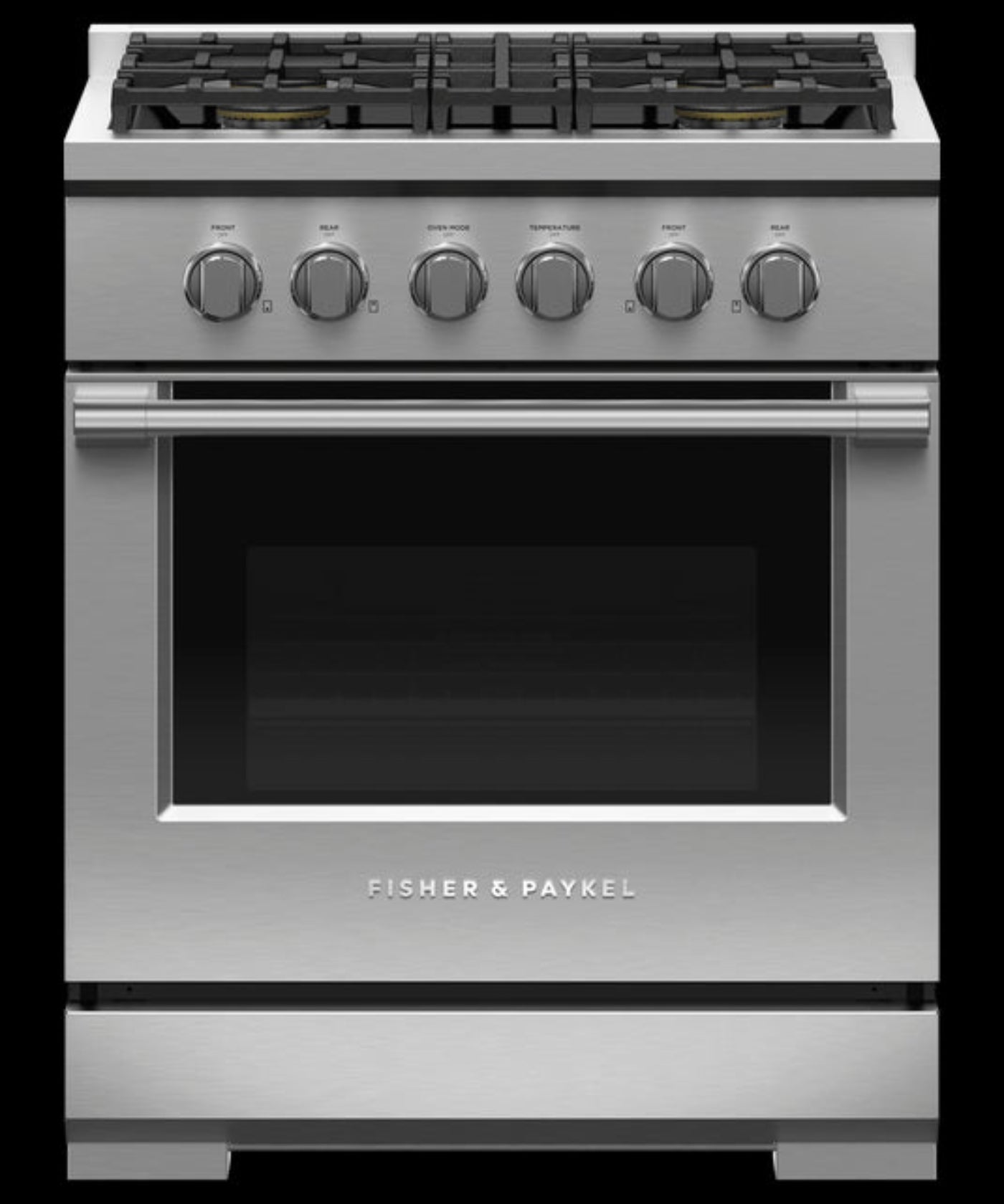 FISHER & PAYKEL RGV3304L Gas Range, 30", 4 Burners, LPG - RGV3304L
