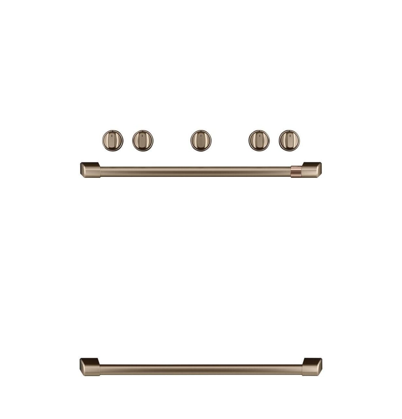 Café Freestanding Gas Knobs and Handles - Brushed Bronze - CXFSGHKPMBZ-KT