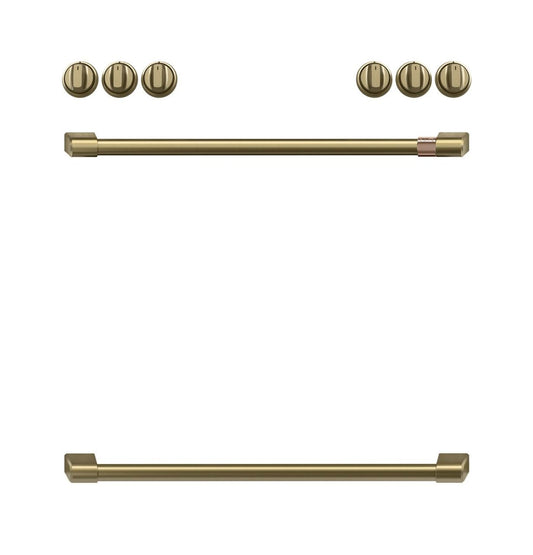 CAFE Café(TM) Handle Kit - Range Brushed Brass - CXFCHHKPMCG-KT