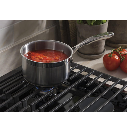 GE APPLIANCES JGP5036DLBB GE(R) 36" Built-In Gas Cooktop with 5 Burners and Dishwasher Safe Grates - JGP5036DLBB-KT
