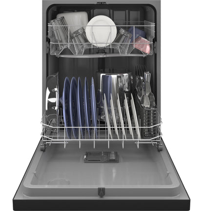 GE APPLIANCES GDF510PGRBB GE Dishwasher with Front Controls - GDF510PGRBB