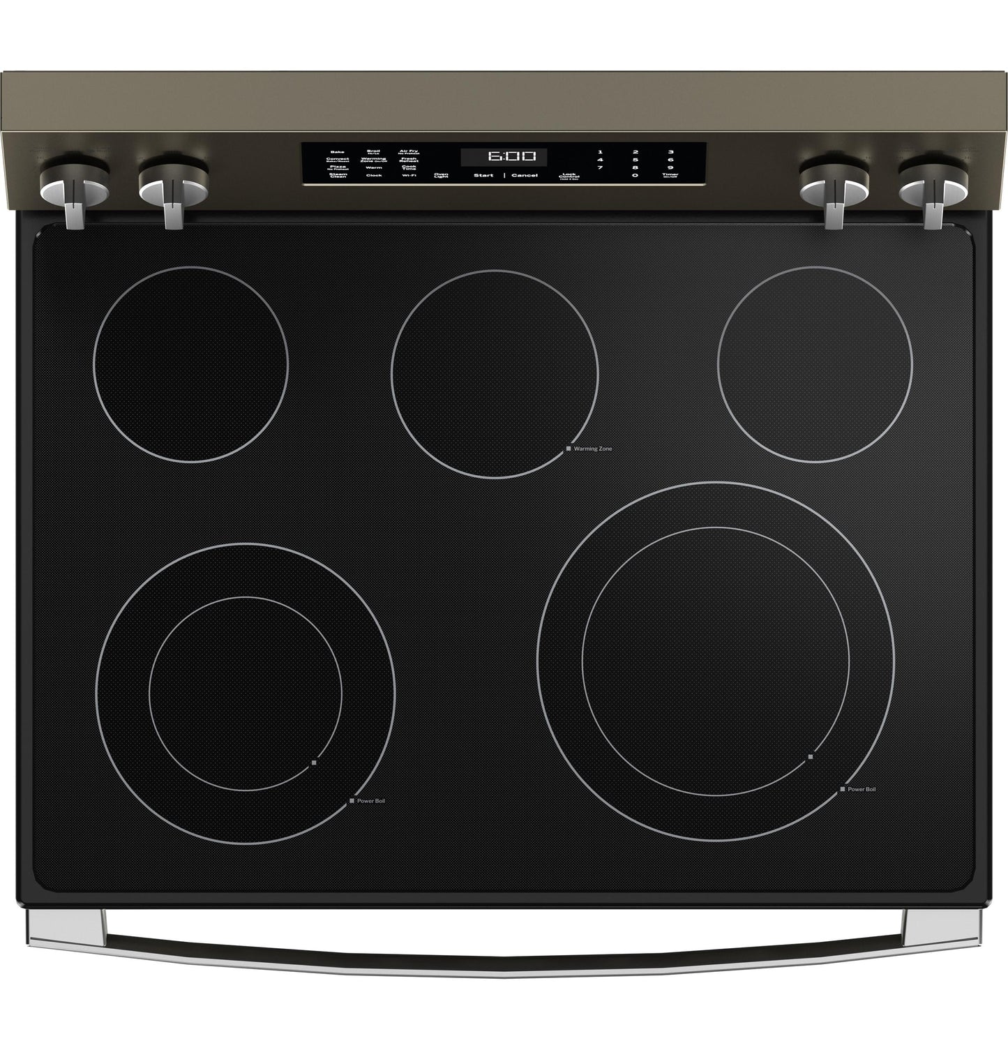 GE APPLIANCES GRF600AVES GE(R) 30" Free-Standing Electric Convection Range with No Preheat Air Fry and EasyWash(TM) Oven Tray - GRF600AVES-KT