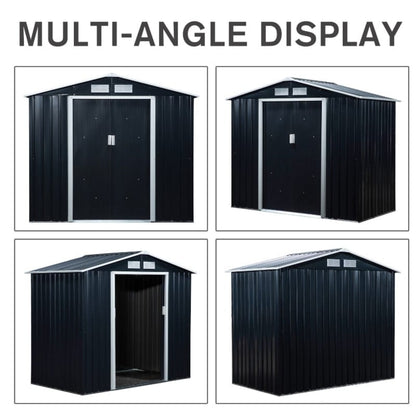 Outsunny 7'x4' Metal Outdoor Shed - 845-030CG