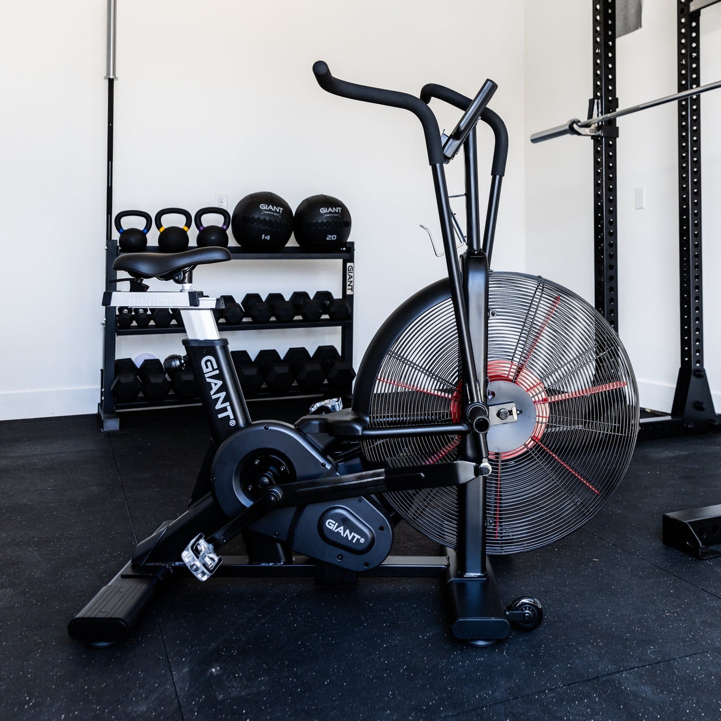 GIANT Lifting GIANT Air Bike - GMWD Fitness