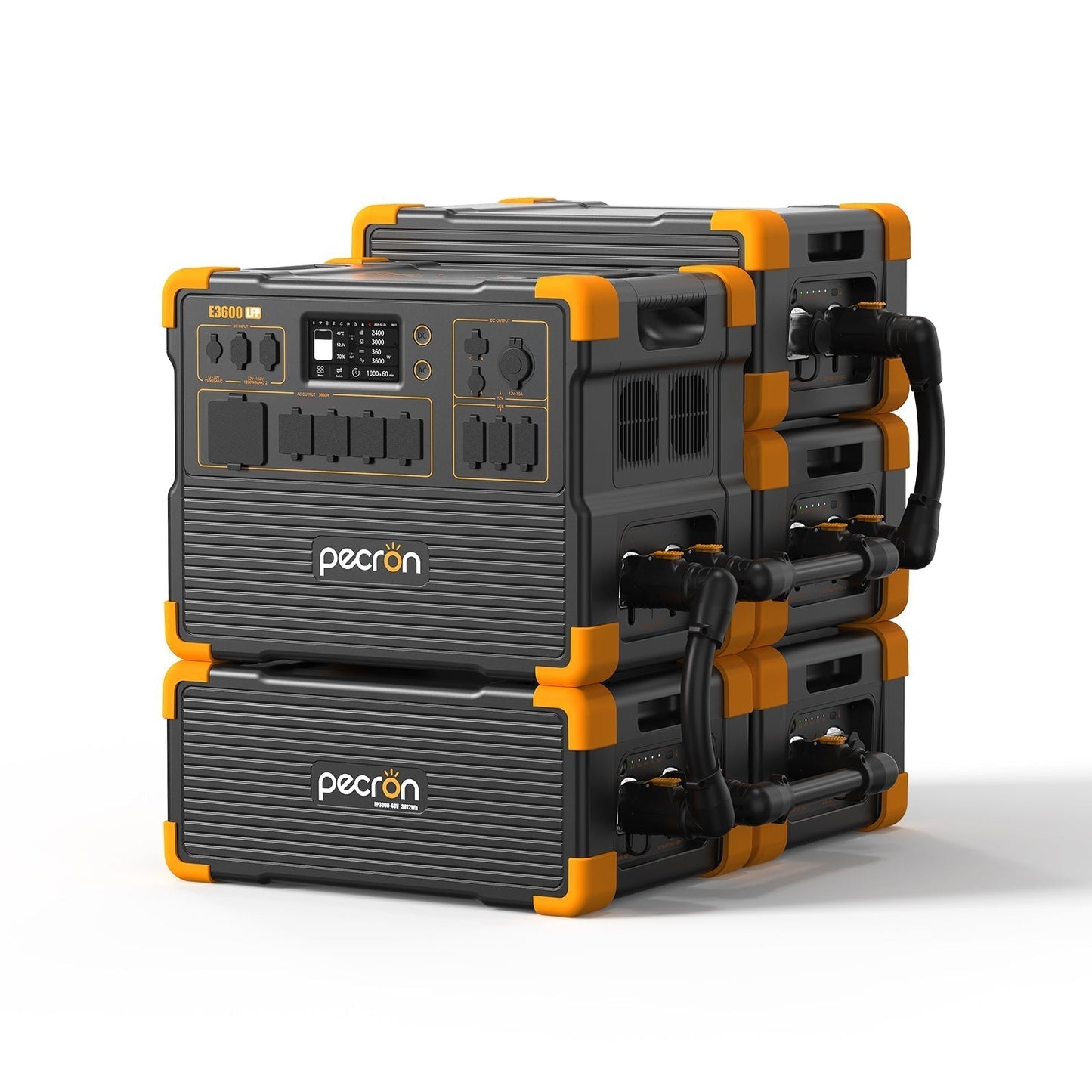 PECRON E3600LFP Portable Power Station 3600W 3072Wh - E3600LFP
