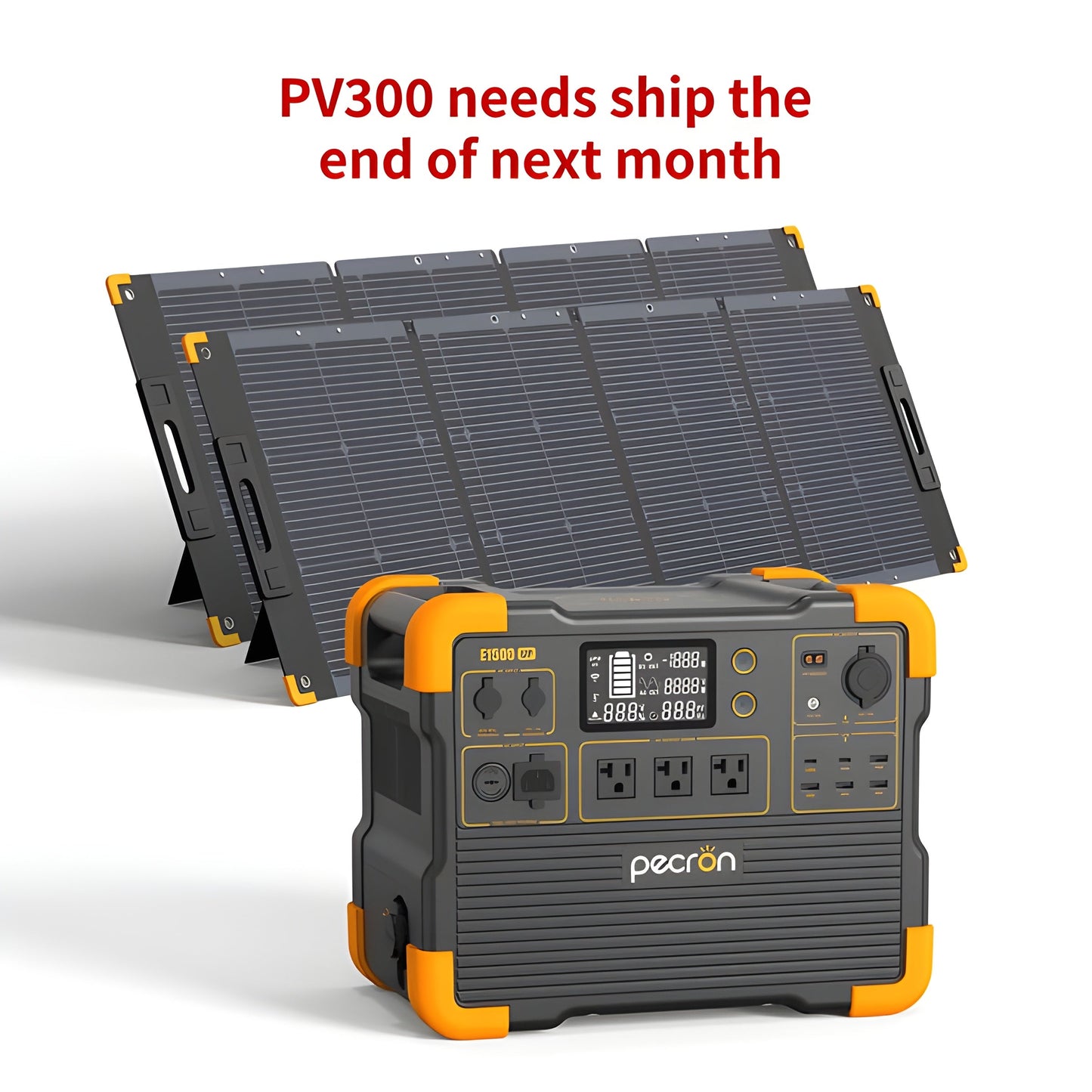 PECRON E1500LFP Solar Generator Kit - E1500LFP