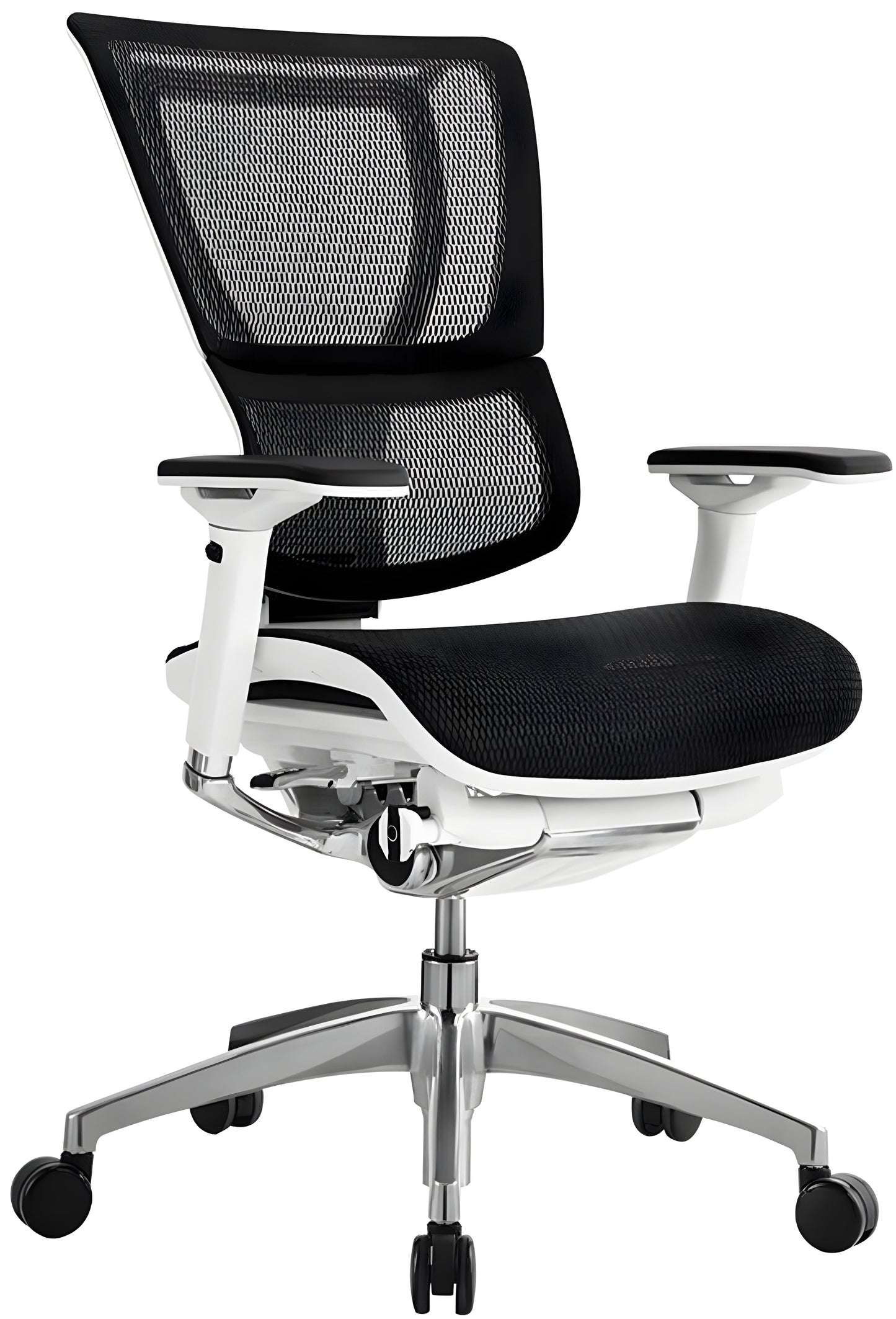 EuroTech iOO Executive Mesh Synchro-Tilt Back Chair - EUR-iOO-WHT
