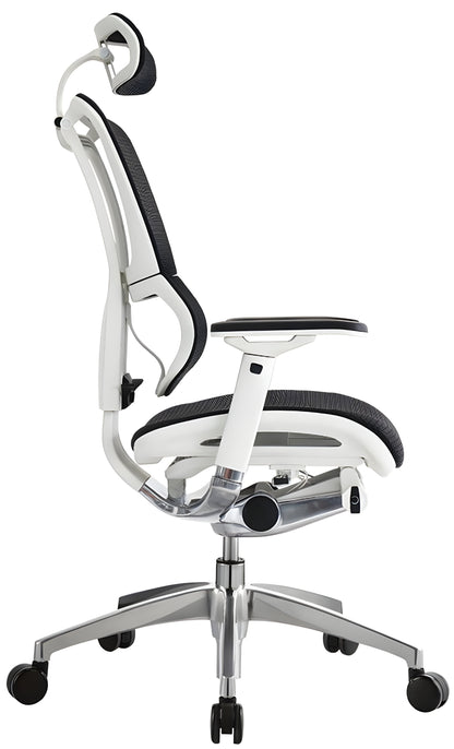 EuroTech iOO Executive Mesh Synchro-Tilt Back Chair - EUR-iOO-WHT