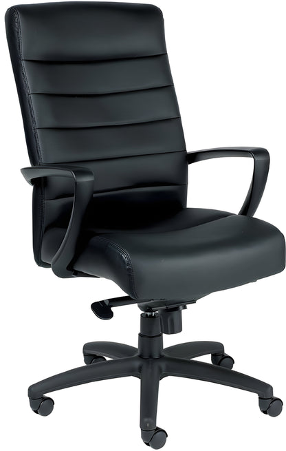 EuroTech Manchester High-Back Leather Executive Chair - EUR-LE150-BRNL