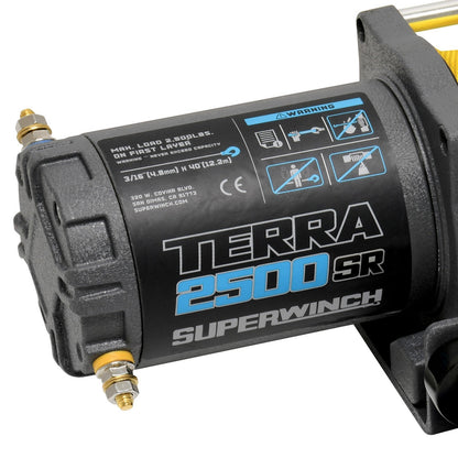 Terra 2500SR Synthetic Rope Winch - 1125270