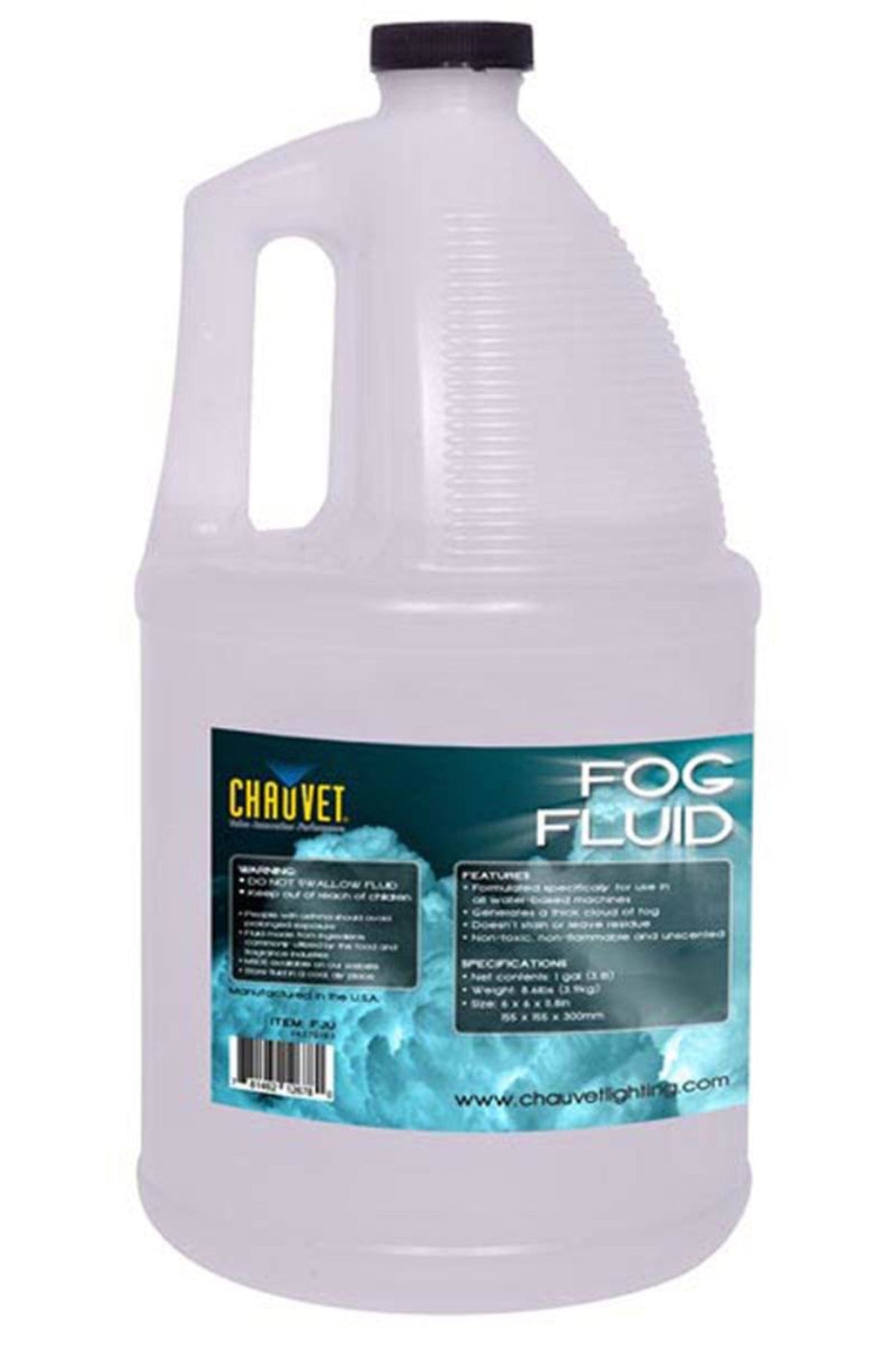 Chauvet DJ Hurricane 1800 H1800 Flex Fog/Smoke Machine W/4 FJU Gallons Fog Juice - 23937