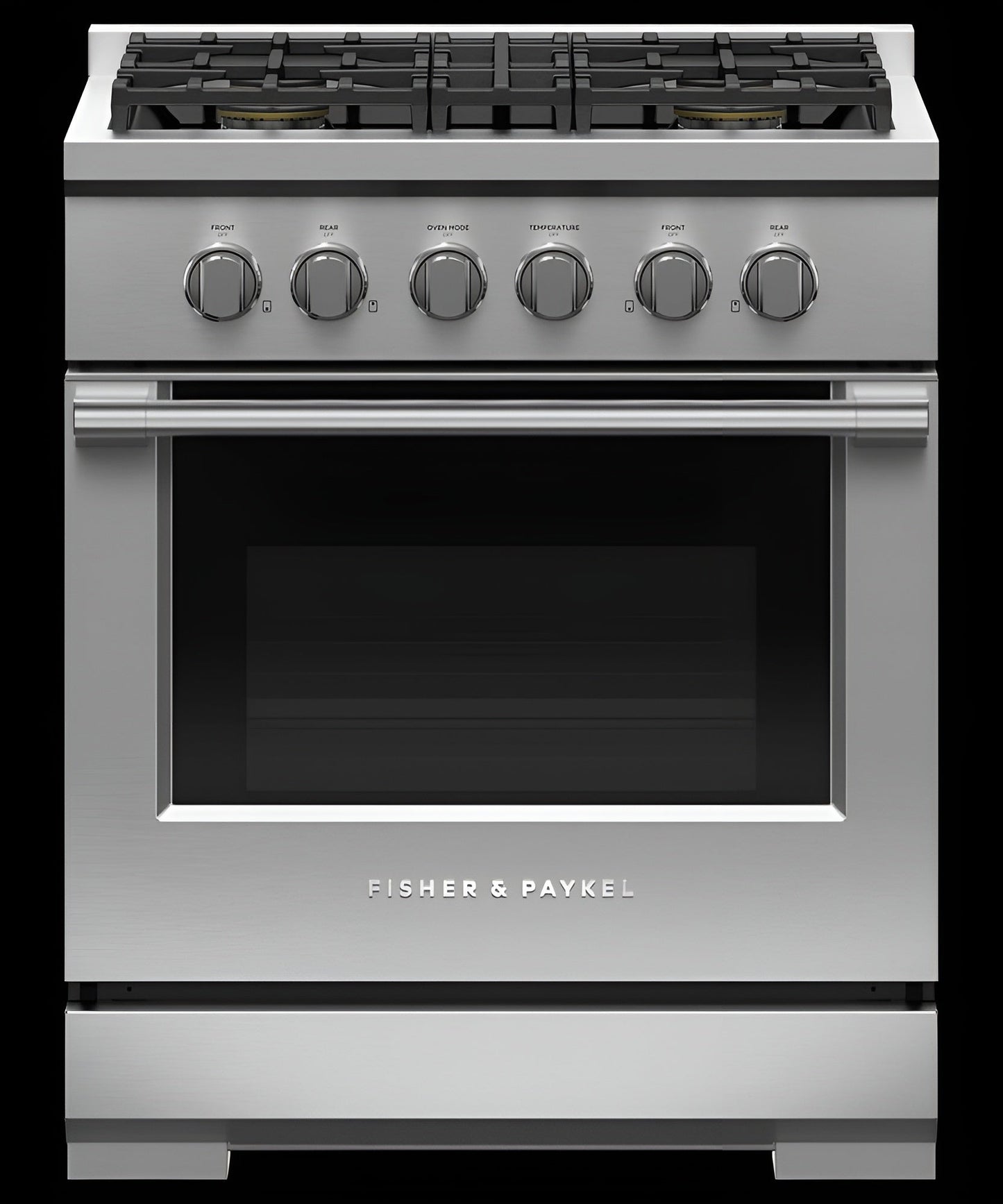 FISHER & PAYKEL RGV3305N Gas Range, 30", 5 Burners - RGV3305N-KT