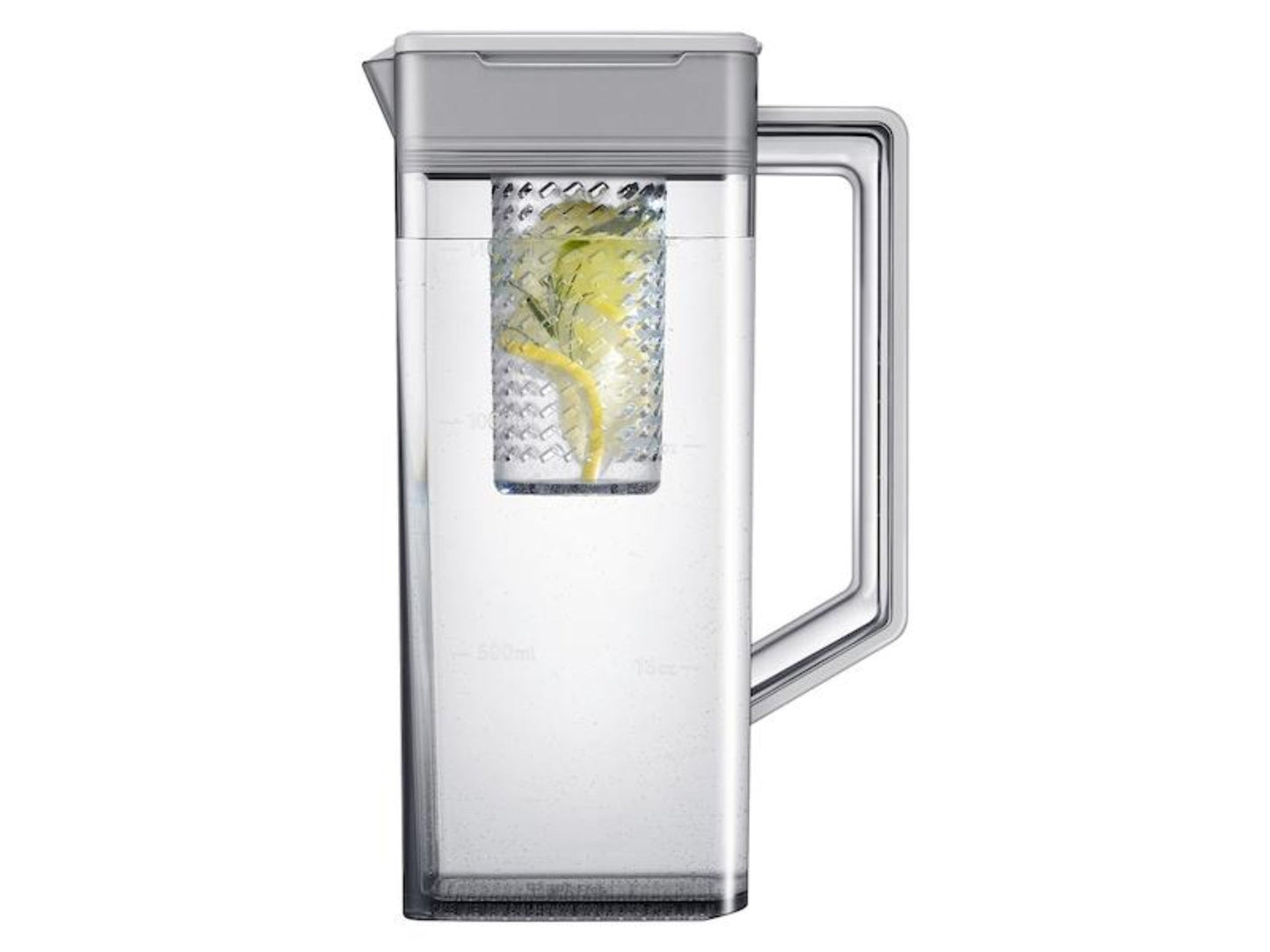 Samsung 23 cu. ft. Smart Counter Depth 4-Door Flex Refrigerator with AutoFill Water Pitcher - RF23A9071SR-KT