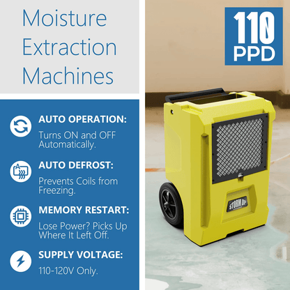 AlorAir Storm DP Smart WiFi Commercial Dehumidifier - Storm DP Dehumidifier
